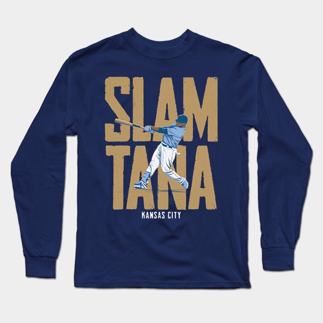 Carlos Santana Slamtana Long Sleeve T-Shirt by Erianna Bee